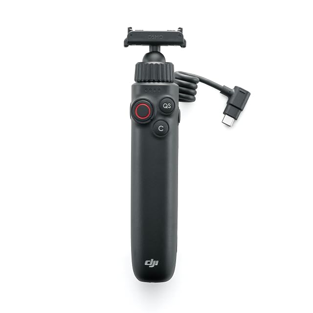 Poignée d’alimentation bidirectionnelle DJI Osmo Action avec son cache de port de charge