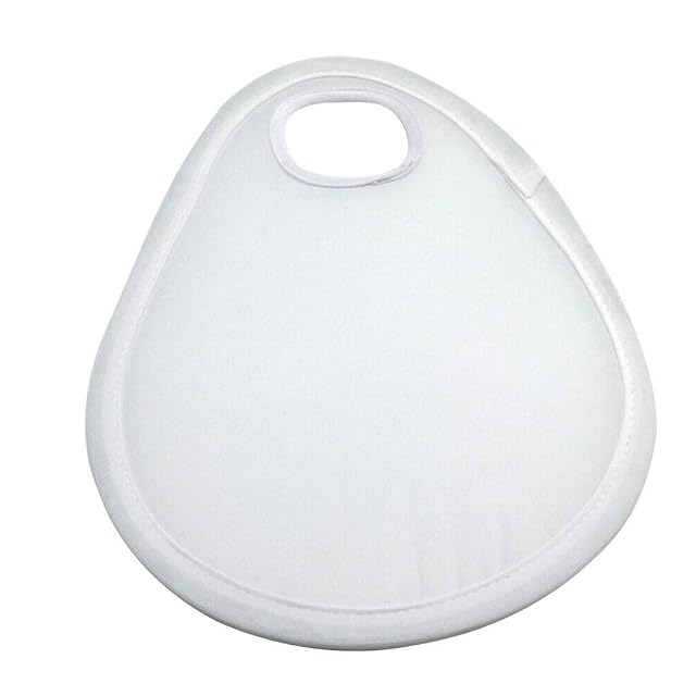 Boîte à lumière blanche pliable VAILANG repliée à plat à côté d’un flash