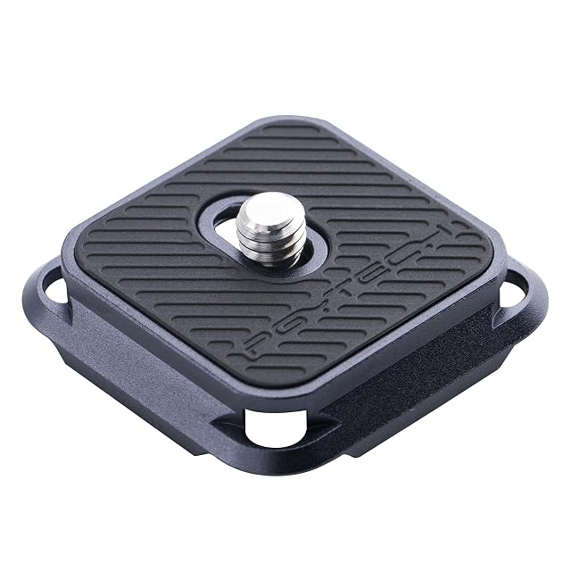 Plaque Arca-Swiss carrée PGYTECH Snaplock en aluminium noir